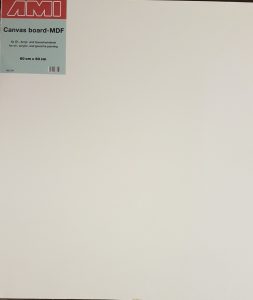 Canvasboard MDF 60x70cm 3.2mm