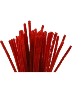 Chenilledraad ROOD 9mm
