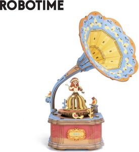 * Muziekdoos Vintage Gramophon