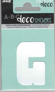 Decoletter Anna wit G 60mm.