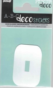 Decoletter Anna wit O 60mm.
