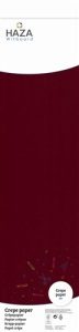 Crepe papier Bordeaux