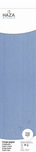 Crepe papier Middenblauw